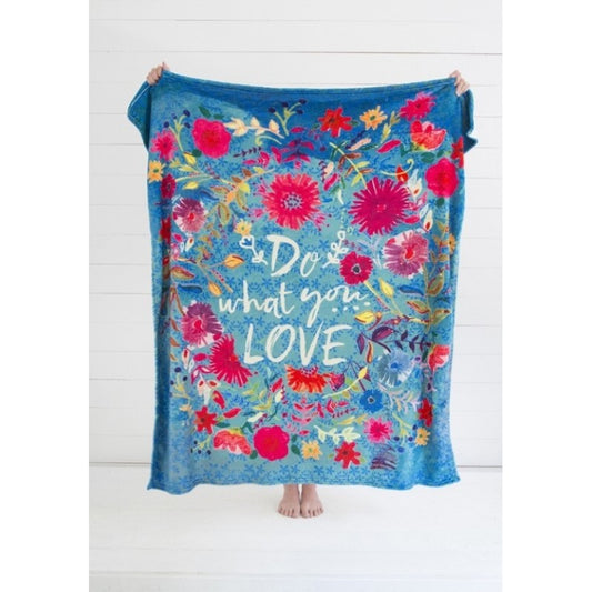 COZY Blanket "Do What You Love"