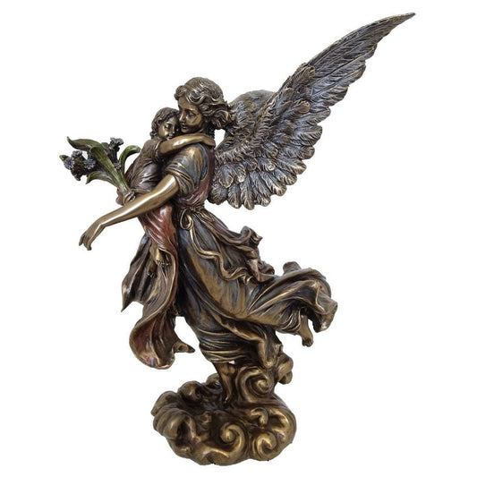 Guardian ANGEL with Infant Angel Veronese Series