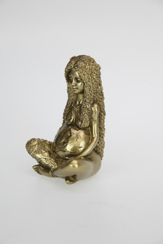 15cm Gold Mother Earth Figurine