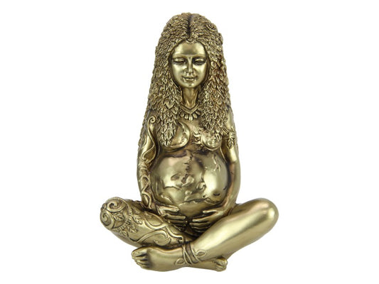 19cm Gold Mother Earth Figurine