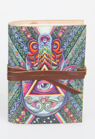 4" x 3" Leather Journal - Seeing Eye Life