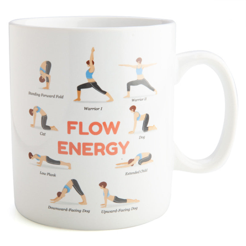 Yoga Poses Giant Mug Gift Boxed