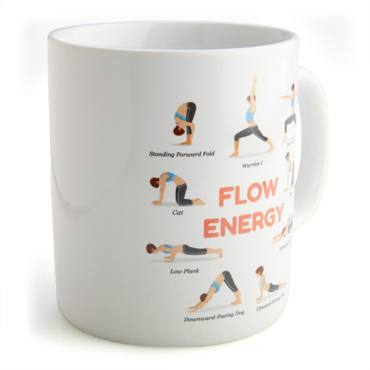 Yoga Poses Giant Mug Gift Boxed