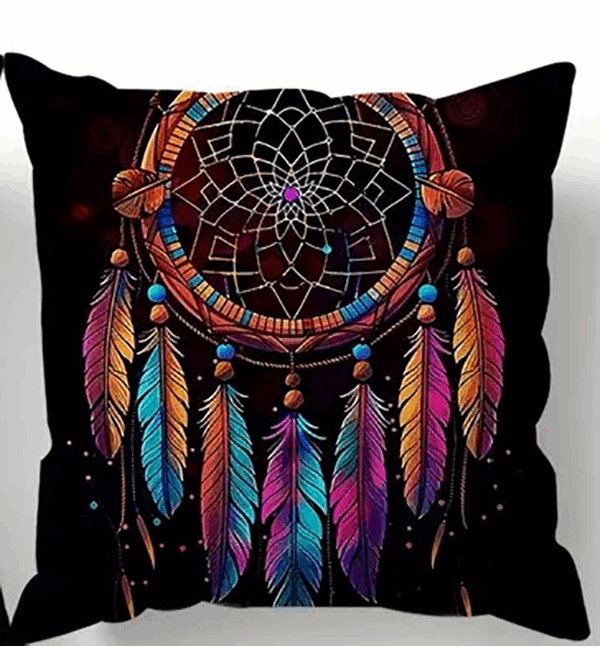Dreamcatcher Colourful Cushion - Style B