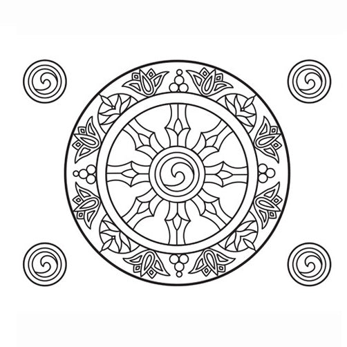 Colouring Book - Sacred Wisdom