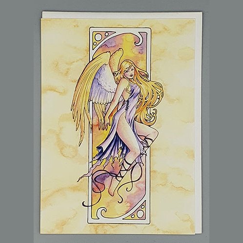 Fantasy Card Angel of Joy by Selina Fenech
