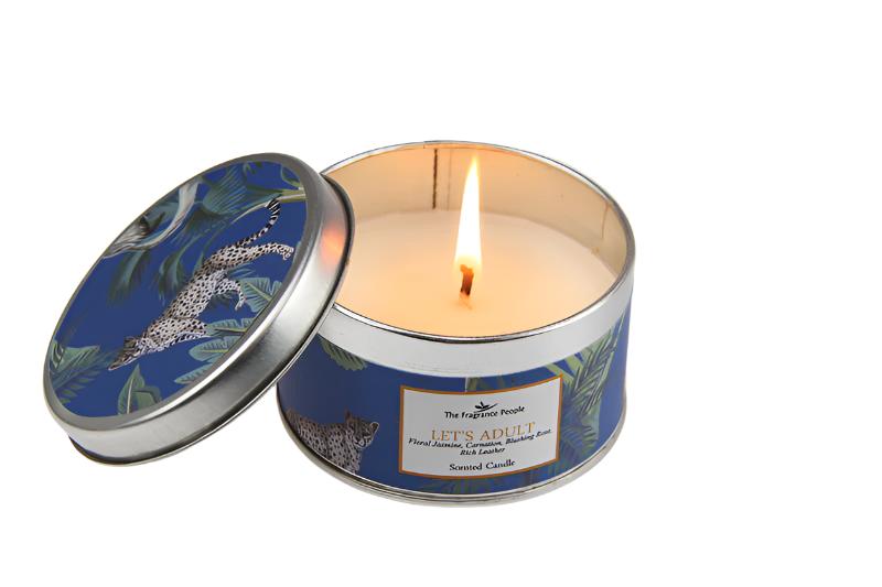 Scented Tin Candle - Wild Night