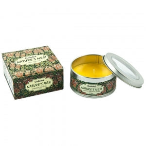 Goloka Candle in Travel Tin - Natures Nest 68 grams