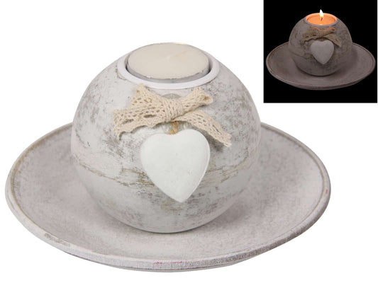 16cm Decor Candle Tealight Holder - Gift Boxed
