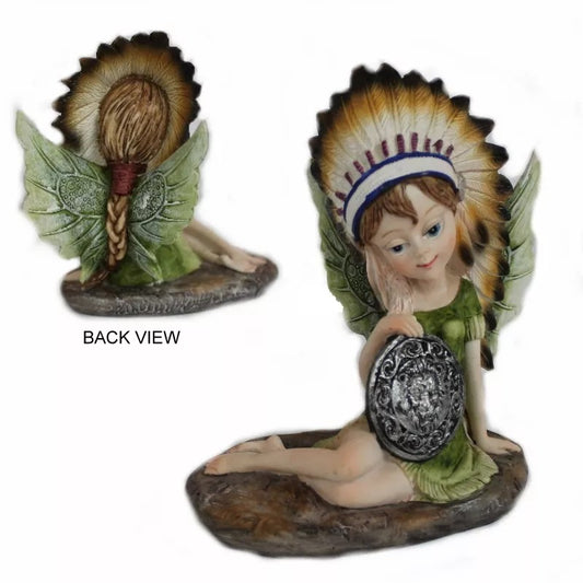 Indian Fairy Girl Figurine 11cm tall