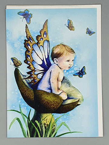Fantasy Card Little Boy Blue by Selina Fenech