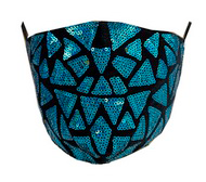 Sequins Protective Mask - Breathable and Protective