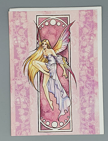 Fantasy Card Nouveau Fairy - Summer by Selina Fenech