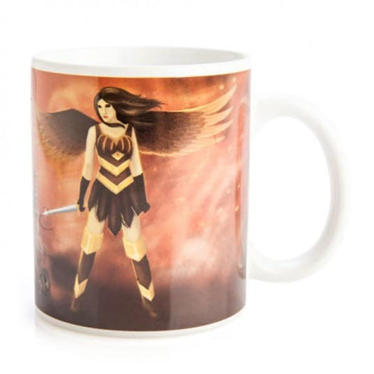 Mystical Winged Warrior Mug
