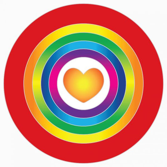 Magnet - Rainbow Heart