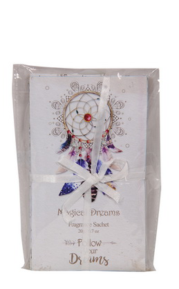 Follow Your Dreams 'Magical Dreams' Fragrant Sachet with Dream Catcher Print