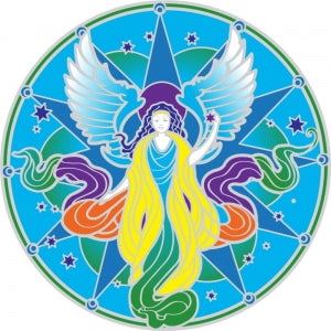 Sunseal Sticker - Guardian Angel Mandala 14 cm
