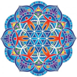 Sunseal Sticker - Circle of Friends Mandala 14 cm