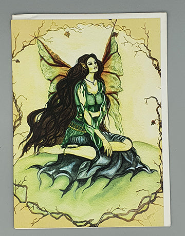 Fantasy Card Yearning by Jacqueline Collen-Tarrolly