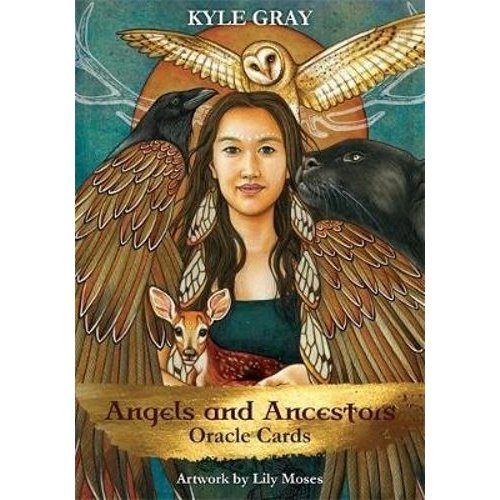 Angels and Ancestors Oracle Cards - 55-Card Desk and Guidebook