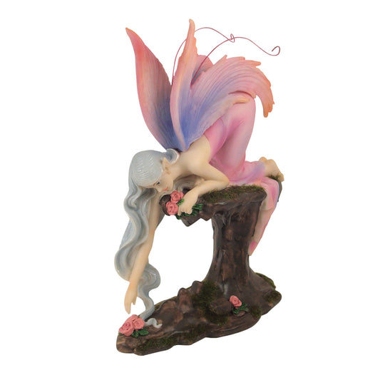 Mystic Flower Fairy Kneeling 20.5 cm Tall