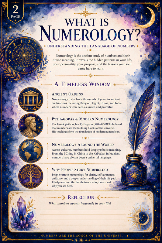 Decode Your Numbers: A Modern Numerology Workbook