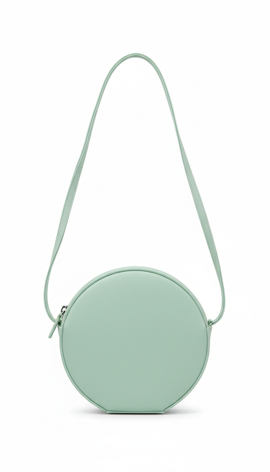 Spring Mint Circle Crossbody Bag