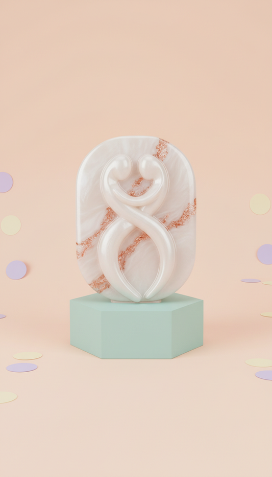 Resin Keepsake Plaque Serenity Embrace