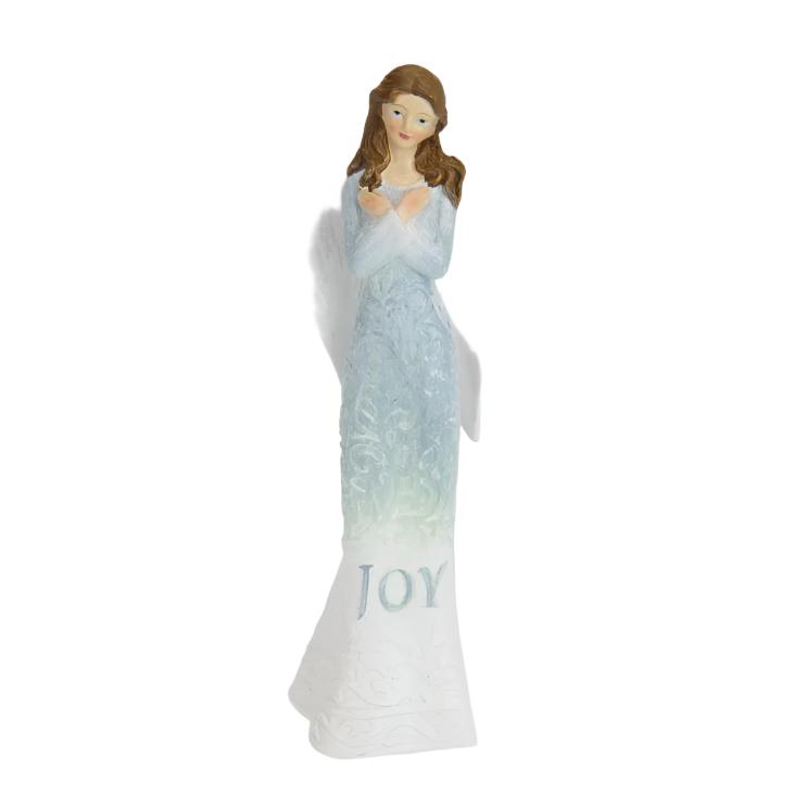 Standing Inspirational Blue Angel - Joy 19cm tall – Cosmic Angel