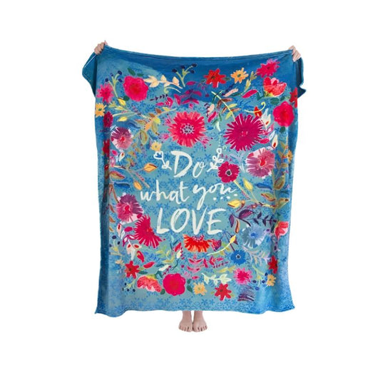 COZY Blanket "Do What You Love"