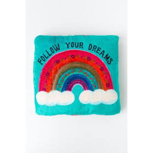 Blanket/Pillow "Follow Your Dreams"