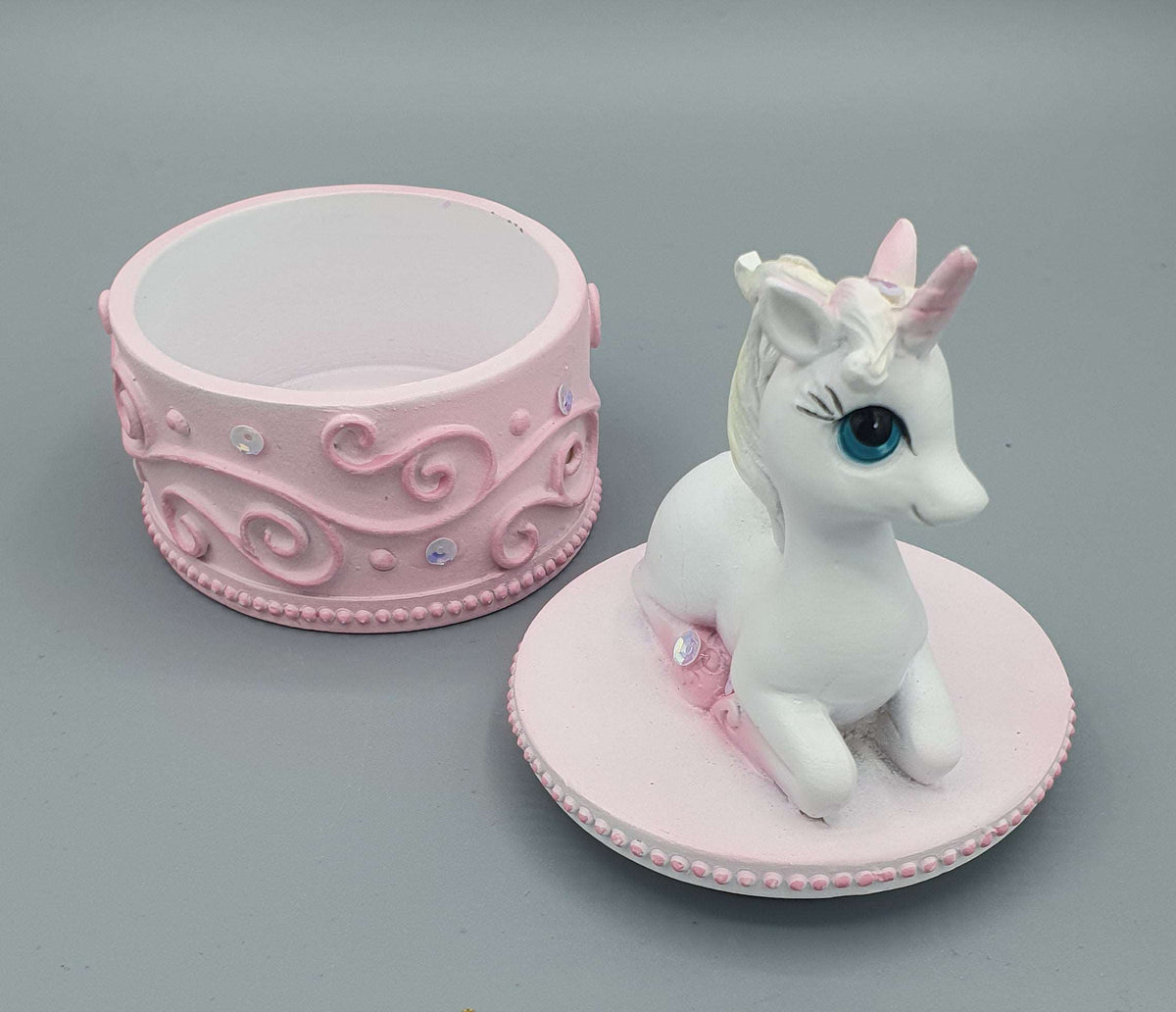 Pink Pin Box Jewelled Unicorn Pin Box Pink Design – Cosmic Angel