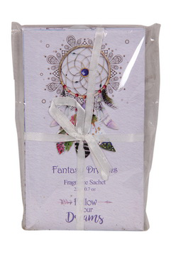 Follow Your Dreams 'Fantasy Dreams' Fragrant Sachet with Dream Catcher Print