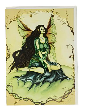Fantasy Card Yearning by Jacqueline Collen-Tarrolly